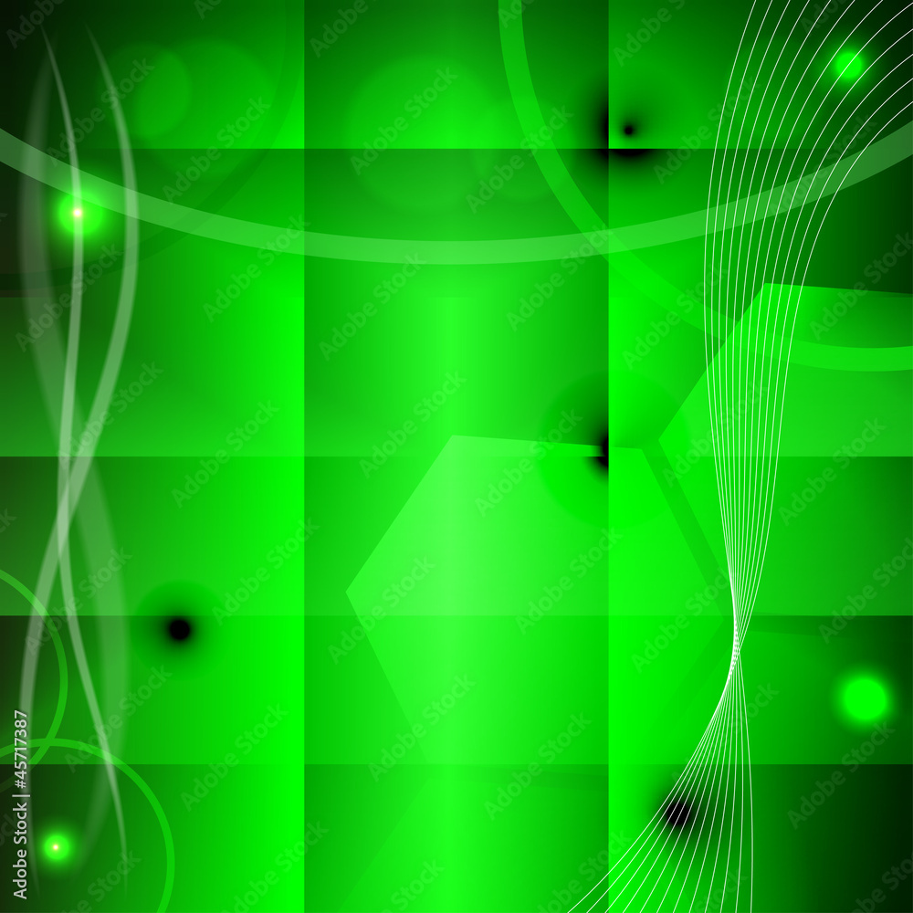 Abstract green background. eps10