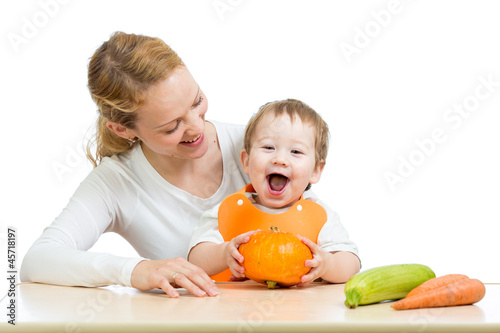 Mother with baby  baby at t...