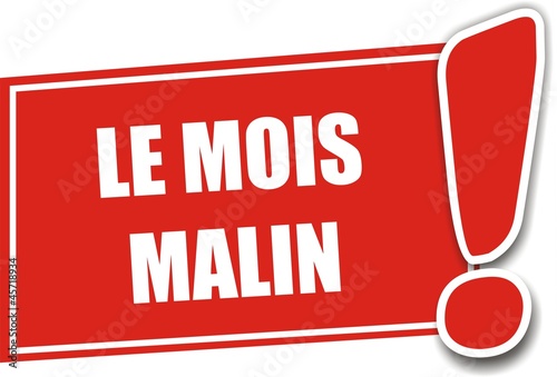 étiquette le mois malin