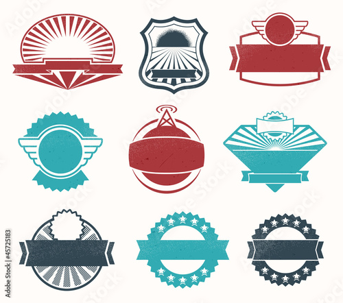 Vintage labels