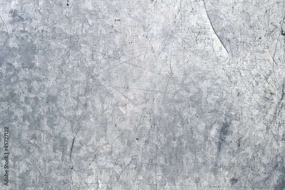 Naklejka premium Galvanized iron closeup background texture