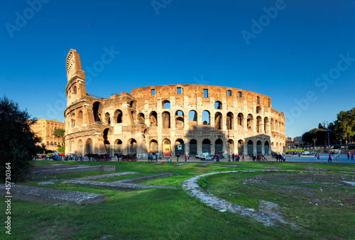 Colosseum in Rome, Italy