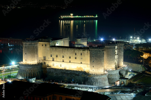 Maschio Angioino Napoli, notturno photo