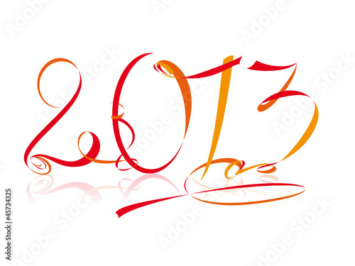 ruban nouvel an 2013