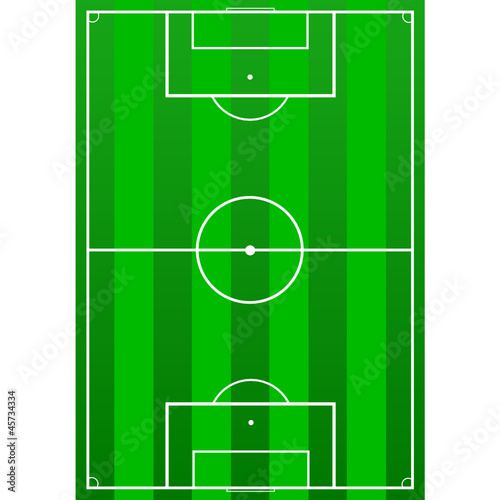football field vector illustration