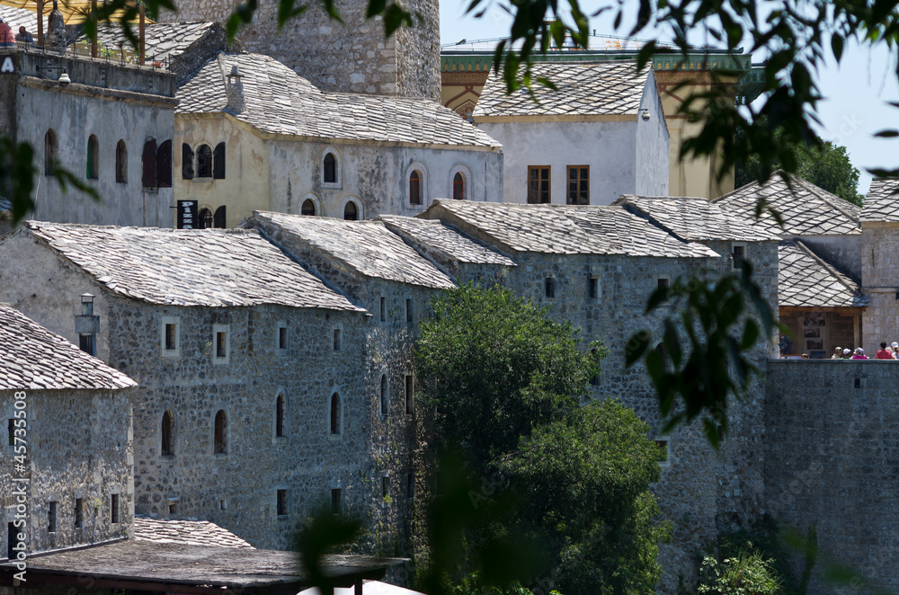 Ancient houses in Mostar