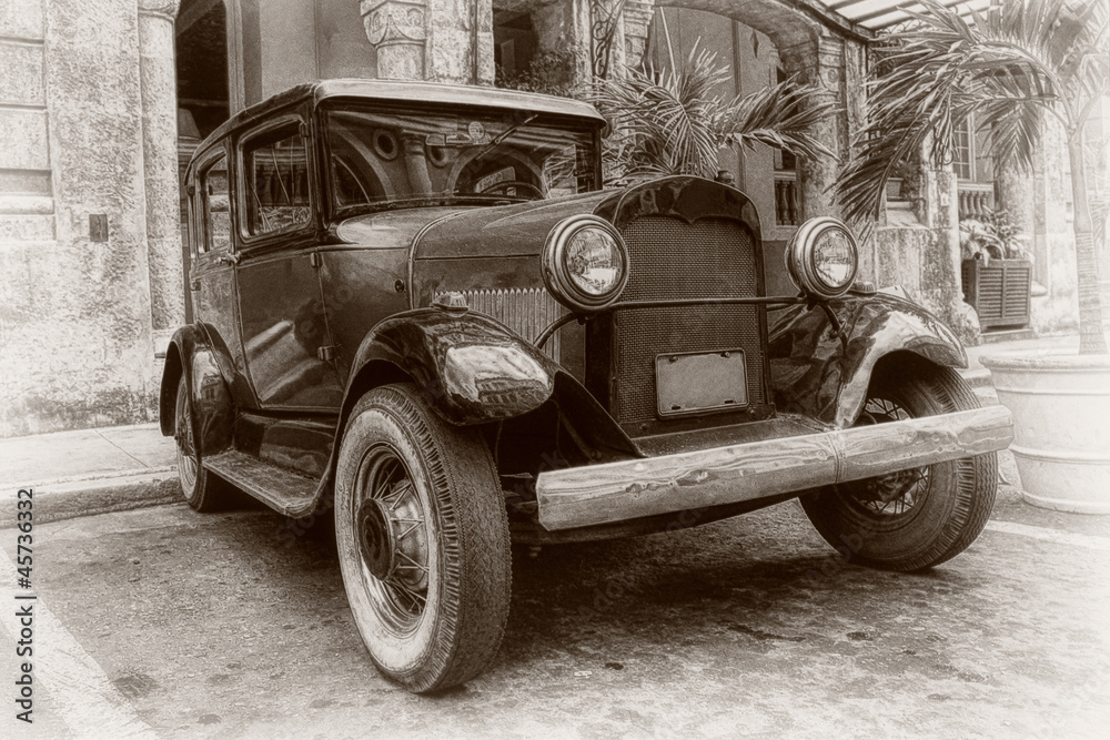 Fototapeta premium Vintage car