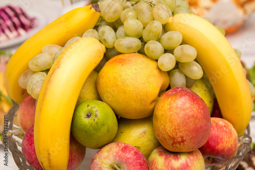 vegetables and fruits on the table