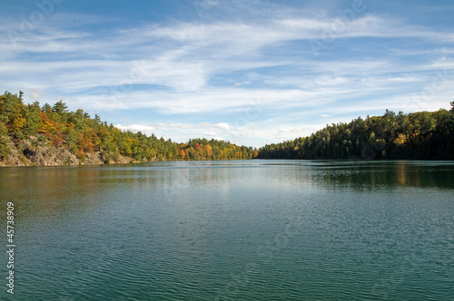 Autumn Landscape with lake