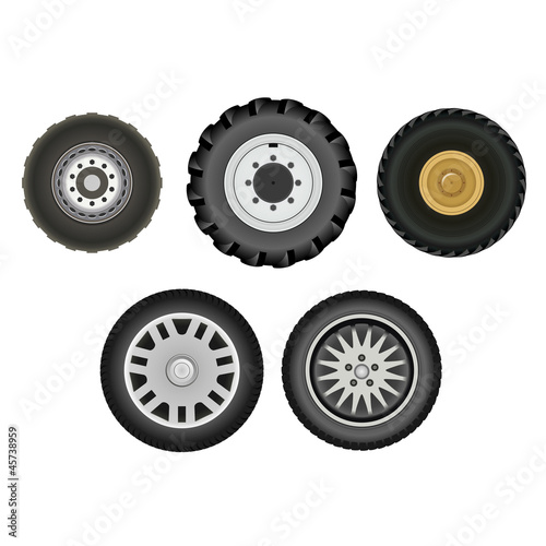 Naklejka Wheel