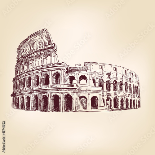 Coliseum   - hand drawn