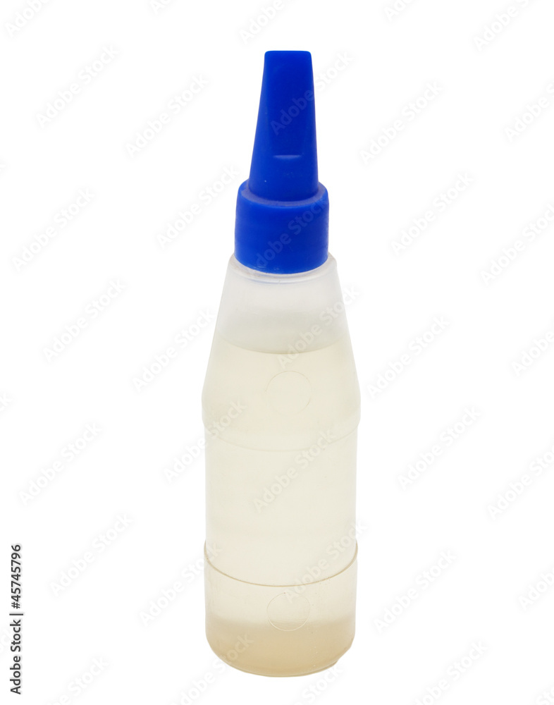Glue on a white background Glue on a white background