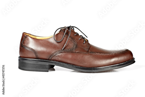 Brown man shoes.