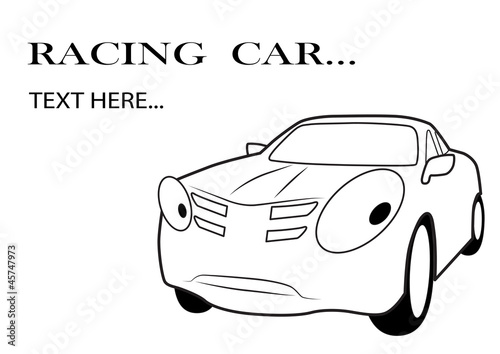 Racing car