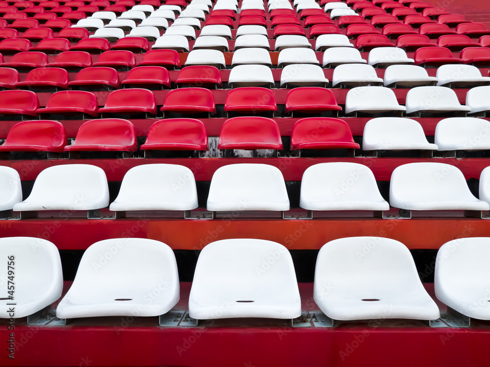 Fototapeta premium seat in football field