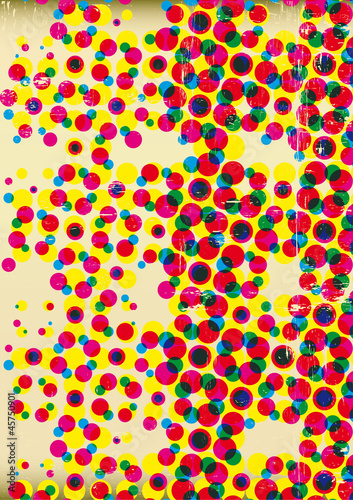 Vintage dot background