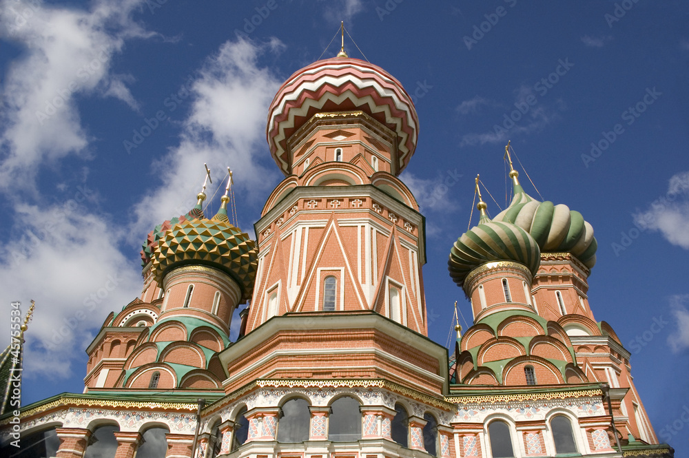 Domes of the St. Basil's Cathedral