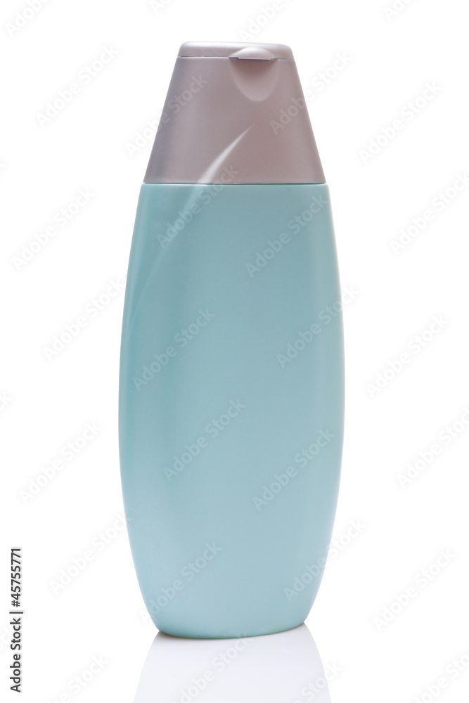 blue blank bottle wiht gray cap blue blank bottle wiht gray cap