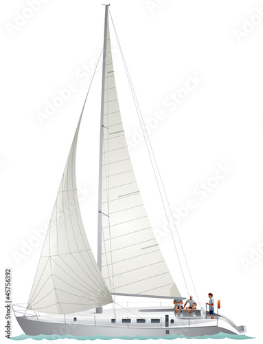 Sailing Yacht © Ievgen Melamud