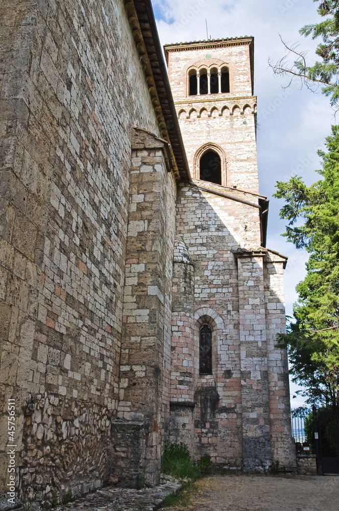 Castle of St. Girolamo. Narni. Umbria. Italy.