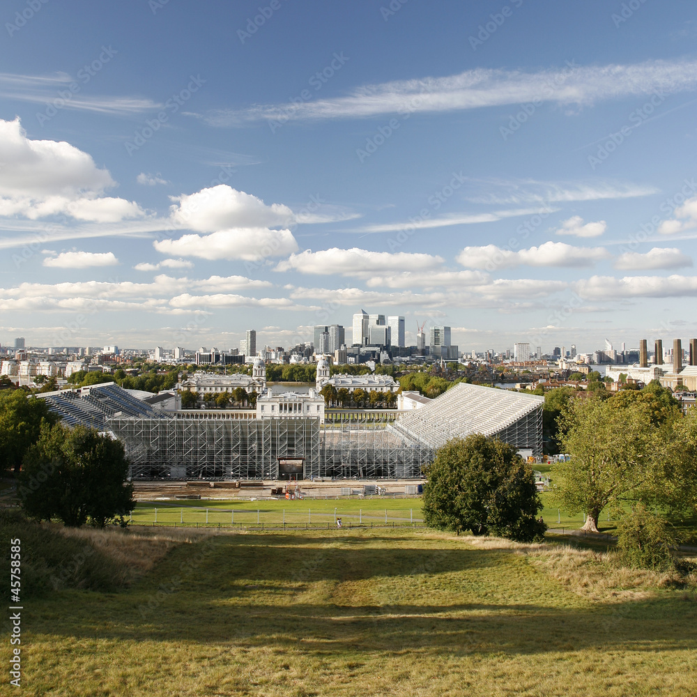 London Skyline, Canary Wharf