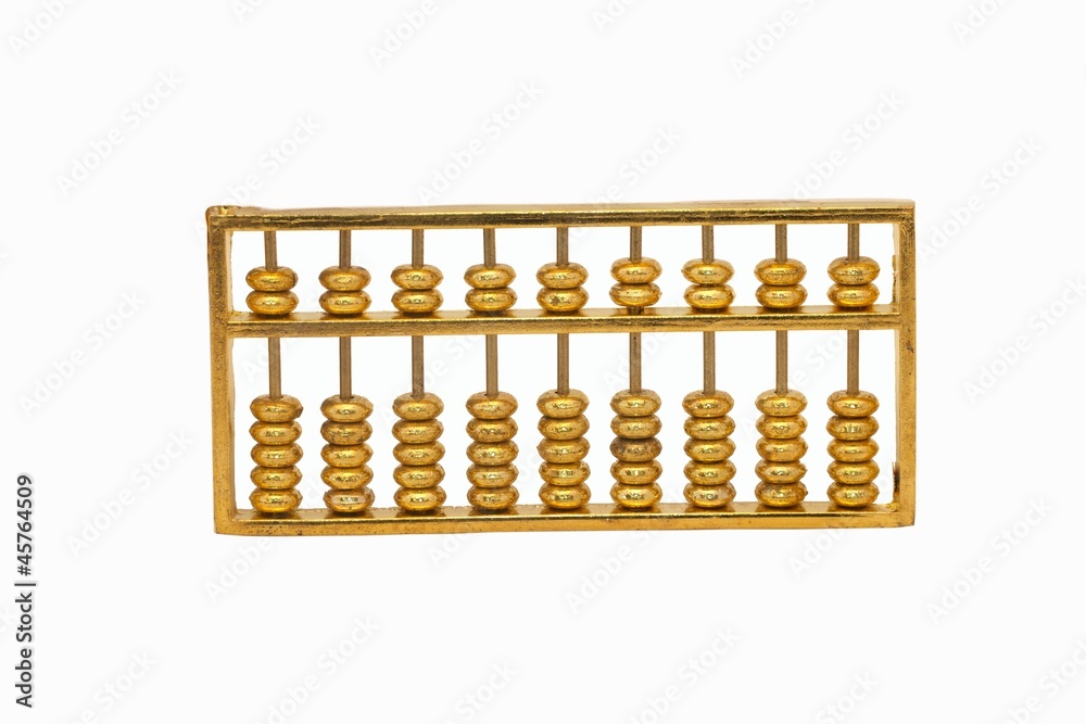 Golden abacus Golden abacus