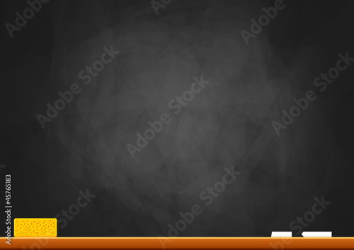 Empty blackboard