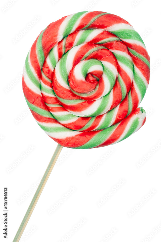 Colorful spiral lollipop Colorful spiral lollipop