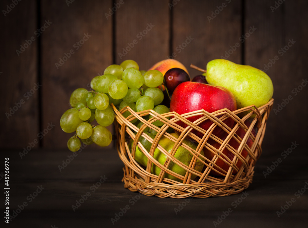 Basket of fruits Basket of fruits
