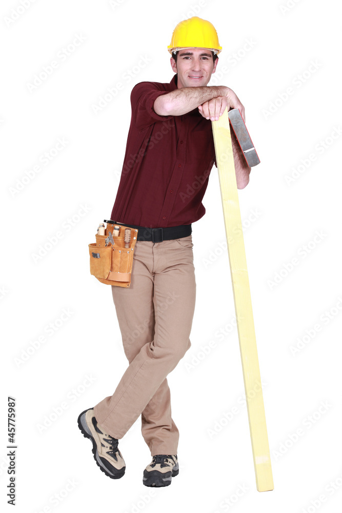 A casual carpenter. A casual carpenter.