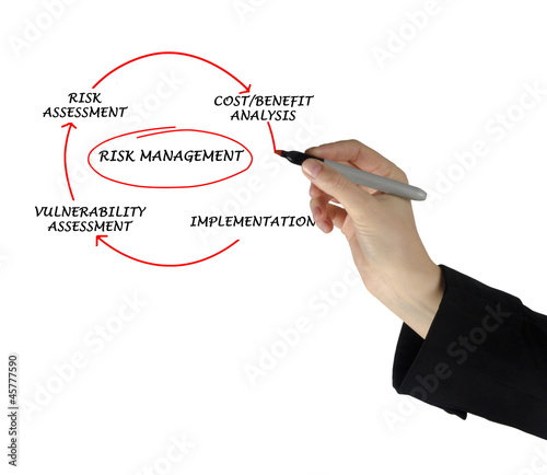 Diagram of risk management