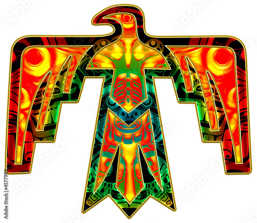 Donnervogel - Thunderbird - Native American Symbol photo