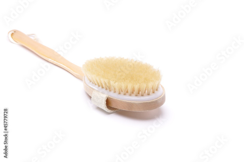 Brush bathroom on the white background