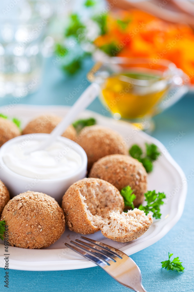 Chicken croquettes Chicken croquettes