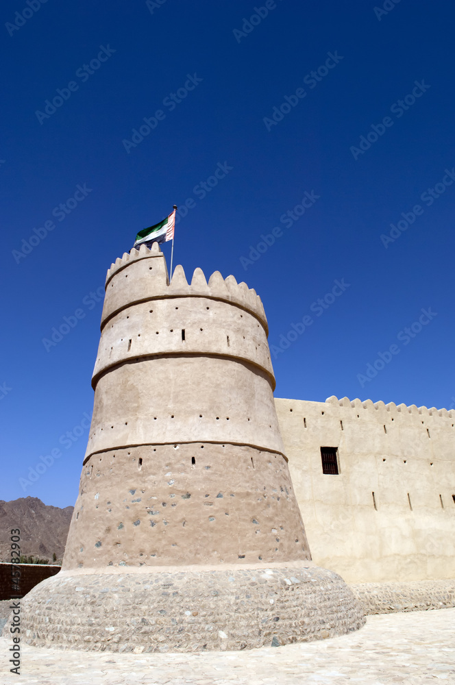 Bithnah Fort in Fujairah United Arab Emirates