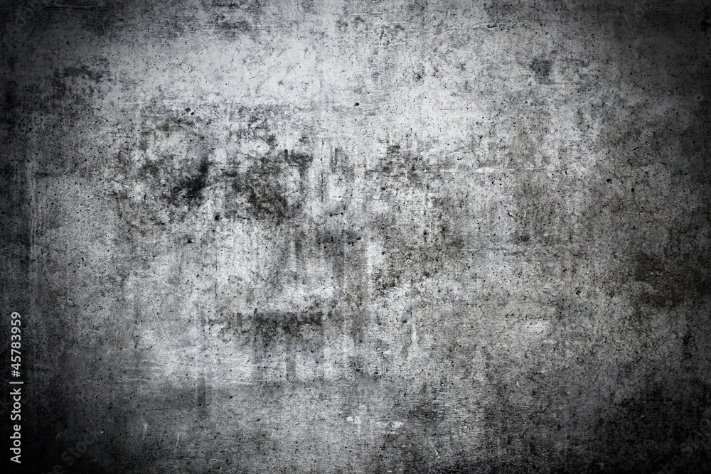 Obraz premium Dark and grungy concrete wall