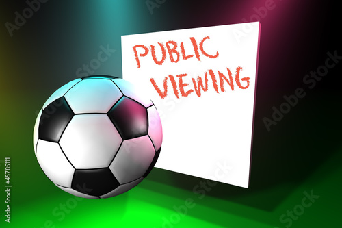 Public Viewing Fussball