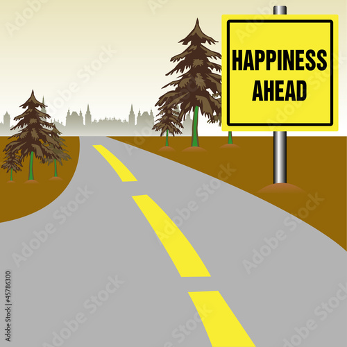 Happiness ahead