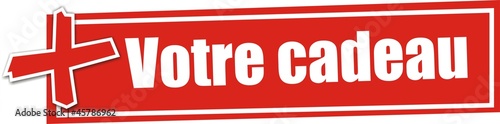 étiquette votre cadeau