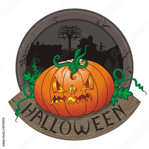 halloween label