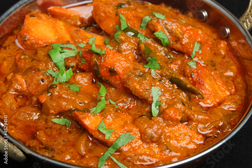 Indian Chicken Tikka Jalfrezi Curry