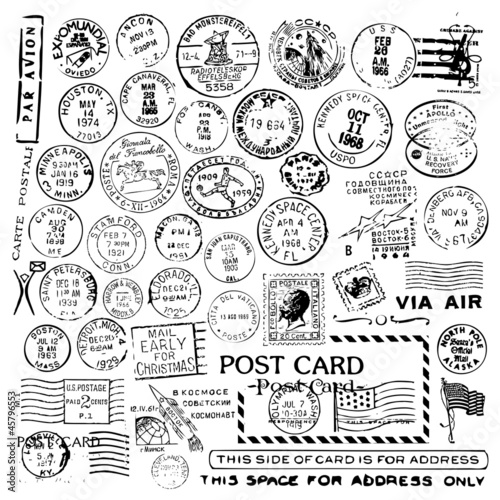 Air Mail Stamp Collection