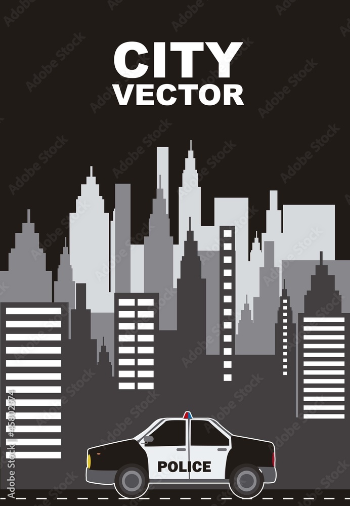city vector