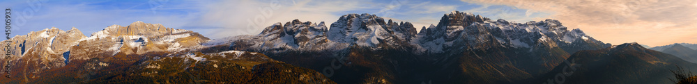 Panoramica Dolomiti di Brenta © Stegrim