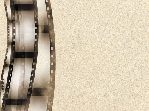 sepia film roll background