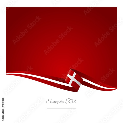 Denmark flag abstract color background vector