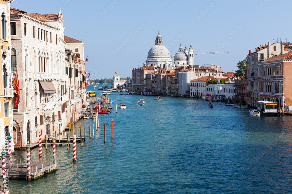 Venezia, santa maria della salute vista dal ponte