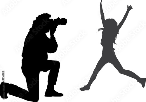 Fotograf, Modell