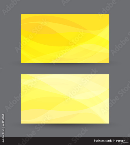 Business cards in two color variation
