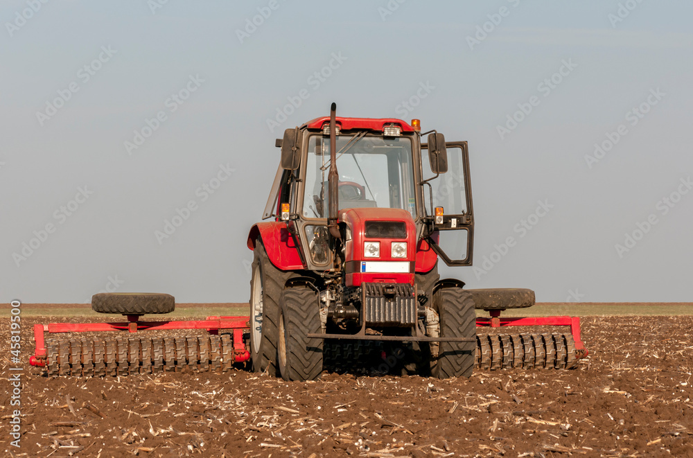 Fototapeta premium Agricultural machinery